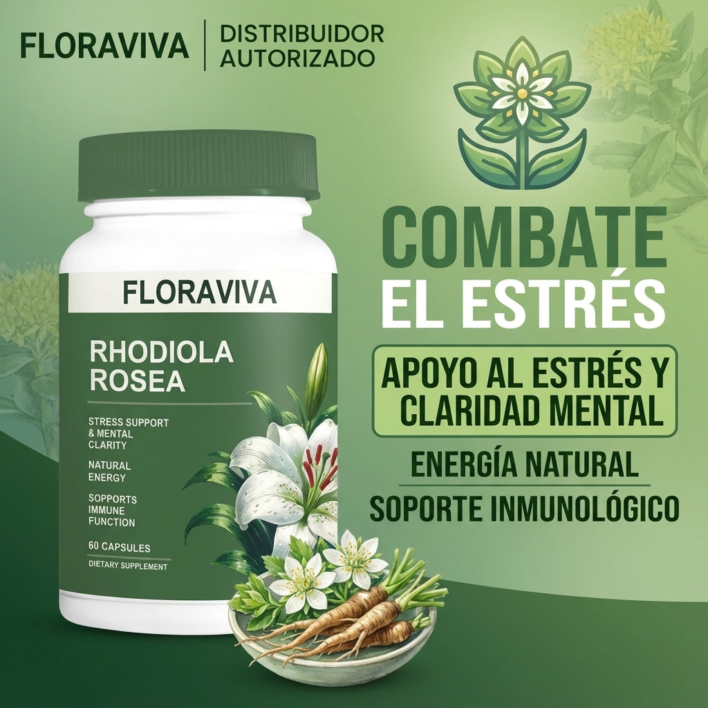 Rhodiola Balance+ — Controla tu estrés, reduce hinchazón y vuelve a sentirte tú